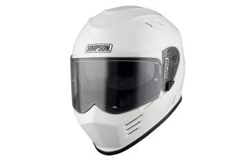 SIMPSON Helmet Venom 06 solid gloss white S