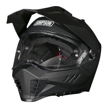 SIMPSON Helmet Xcursion matt black L