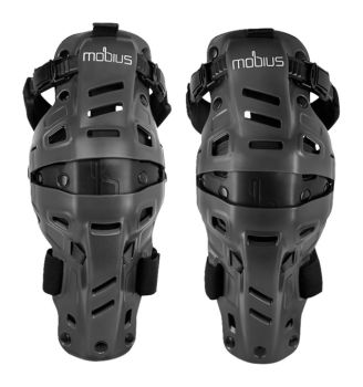 Mobius X8H Hybrid Knee Support storm grey/black L/XL