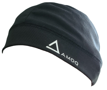 AMOQ Helmet Sweat Beanie Black