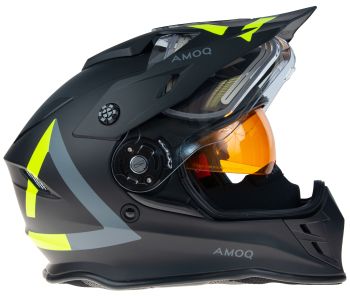 AMOQ Adaptor Electric visor Helmet Black/Yellow
