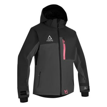 AMOQ Dynamic W's Jacket Insulated Black/Grey/Pink