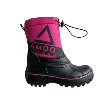 AMOQ Snowtime JNR Boots pink