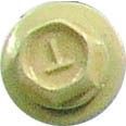 Katusekruvi helekollane rr24 4,8x55