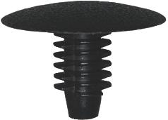 Tüübel Ø 6,7 MM POM SCHWARZ. 40Tk.