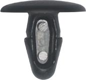 Keretüübel Ø 4,8 - 5,0 MM BLACK. 20Tk.