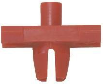 Keretüübel PA 66 RED 20Tk.