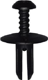 Keretüübel Ø 6,2 MM PA 66 BLACK 10Tk.