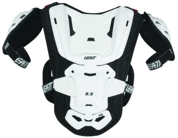Leatt Chest Protector 5.5 Pro Junior Wht/Blk