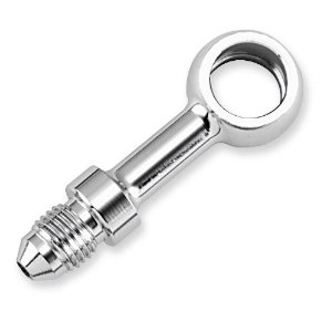 Goodridge Straight banjo adaptor (11.1mm) H-D Stainless steel