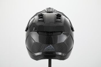 APEX Helmet AC500 Carbon solid glossy