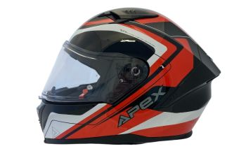 APEX Helmet FI100 Valencia red/white/black