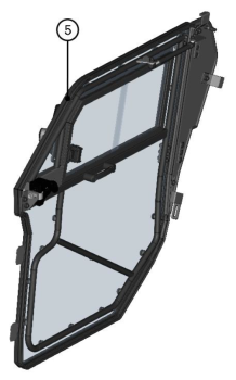 DFK Door assembly Right Can-Am Maverick Trail
