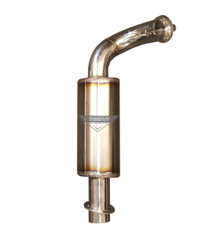 SPI Ultra Lite Muffler Polished Stainless Steel Polaris AXYS 850 Patriot