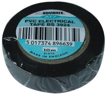 ELEKTRIKU TEIP, MUST, LAIUS 15MM, 10M RULLIL