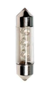 LAMBIPIRNID, FESTOON, 10X35MM, 3 LED, SININE