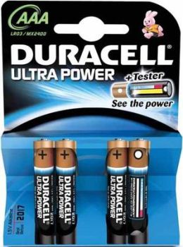 PATAREI, DURACELL ULTRA PRO, AAA, 4TK, 1.5V