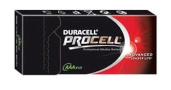 PATAREI, DURACELL PROCELL, AAA, 10TK, 1.5V
