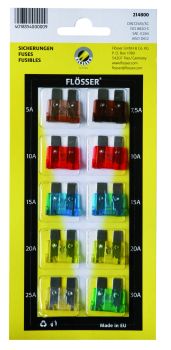 Flösser Blade fuse kit 2148xx 10 pcs