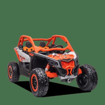 BUGGY LECTRIQUE ENFANT SMX CAN AM MAVERICK 24V ORANGE