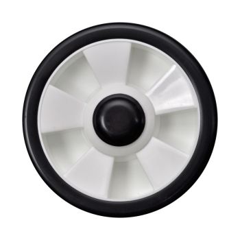 Archer Wheel, 8", Universal, Plastic, Inc. sleeves 1/2", 3/8", 9/16"