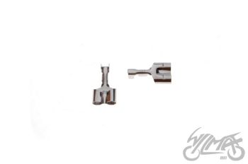 Klemm, kahe emase pistikuga 3,5 mm (ümmargune), 100 tk pakis