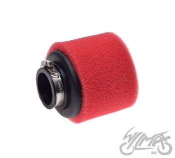 Õhufilter Punane Ø38mm (sirge)