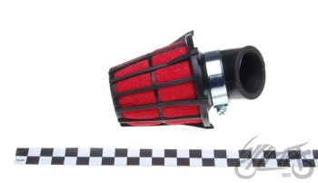 Õhufilter (koonus) 45 kraadi, 35MM - punane poroloon