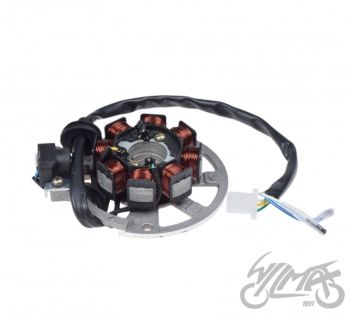 STATOR ISKROWNIK 8 CEWEK 5 PRZEWODÓW KEEWAY PIXEL