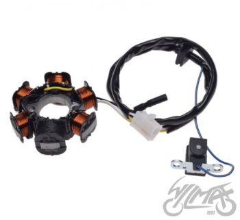 STATOR ISKROWNIK 6 CEWEK DO PEUGEOT LUDIX