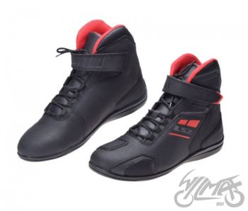 BUTY LS2 GARRA MAN BLACK RED 45