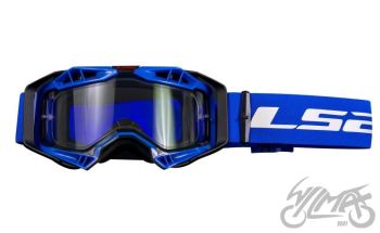 GOGLE LS2 AURA CZARNO-NIEBIESKIE