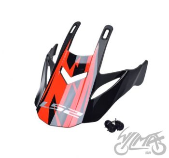 Nokk MX437 Evo Roar, must-punane
