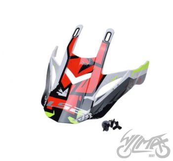 Nokk MX437 Evo Crusher, must-punane