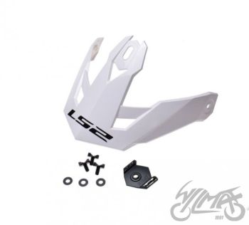 Nokk kiivrile OF606 WHITE