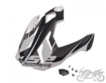 MX701 PEAK ALTER MATT BLACK WHITE