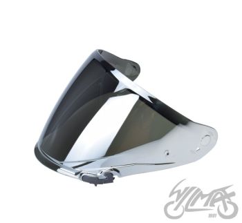 SZYBA KASKU OF603 LUSTRZANKA SREBRNA