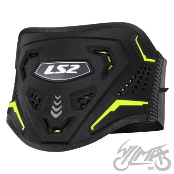 PAS NERKOWY LS2 CZARNO ?ӣTY XS-S