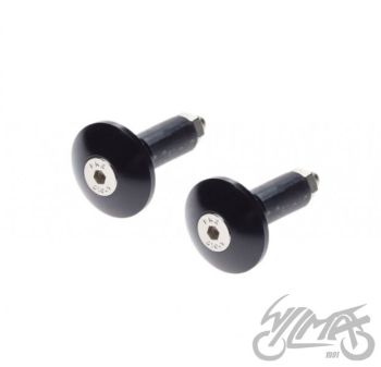 Leistangi otsa korgid, mustad