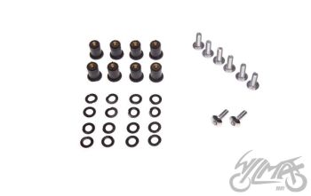 Polt koos mutri ja seibiga (tuuleklaasile)