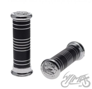 Gripid, metalliga kaetud, mustad