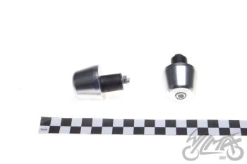 Leistangi raskused/otsa korgid 05/36mm, hõbedased, B-grade