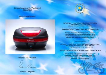 Kohver, ülemine AW9025 VERSION B 55x41x25cm