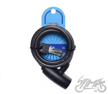 Jalgratta trosslukk 8 x 1500 mm, must