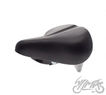 Jalgratta sadul, must, 260 x 245 mm