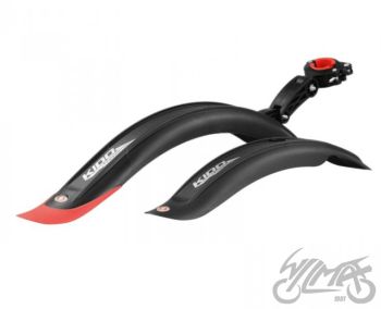 Poritiiva komplekt 16”-18”, must/punane