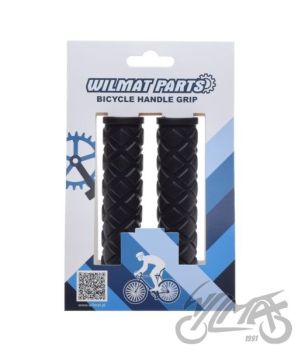 Käepidemed jalgrattale, mustad, 125 mm