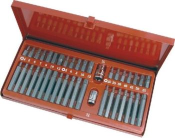 Kuuskant, torx, xzn komplekt 1/2" 54-osa