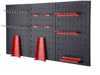 3 perfoplaati + 25-osaline tarvikute komplekt