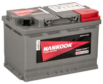 Agm start-stop 70ah 760a 277x174x190 -/+